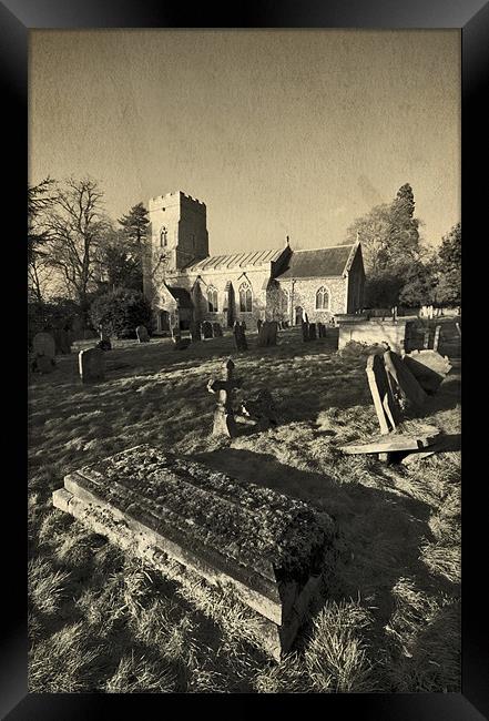 St Margaret, Starston, Norfolk Framed Print by Darren Burroughs