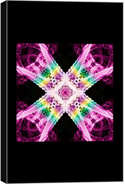 X Factored 7 Canvas Print by Steve Purnell