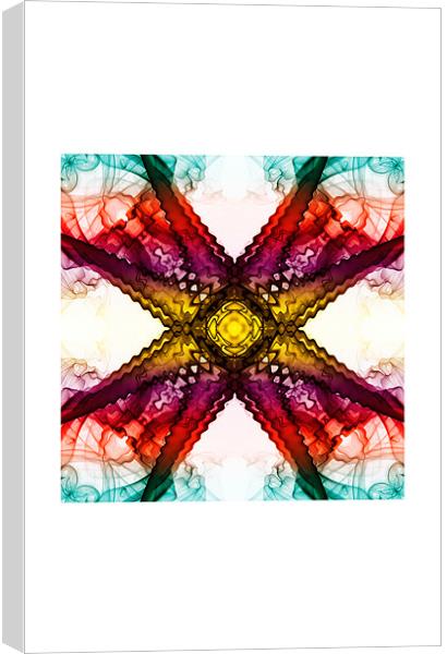 X Factored 8 Canvas Print by Steve Purnell