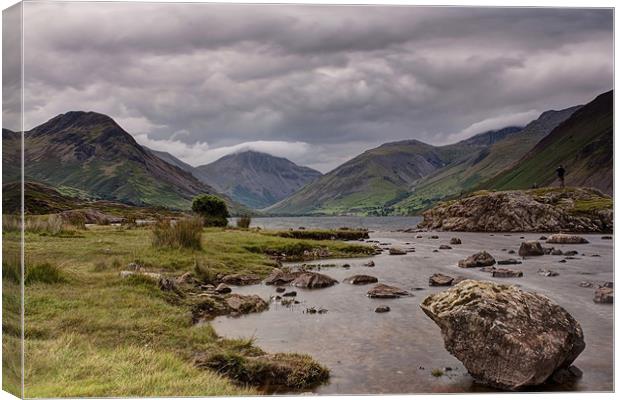 Wast Water Canvas Print by Stuart Gennery