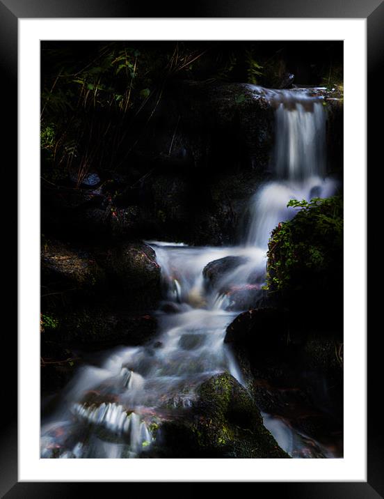 Night Falls Framed Mounted Print by Simon West