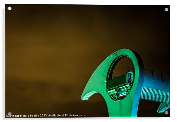 The Green Hook Acrylic by craig beattie