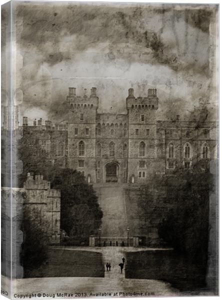 Windsor castle Canvas Print by Doug McRae