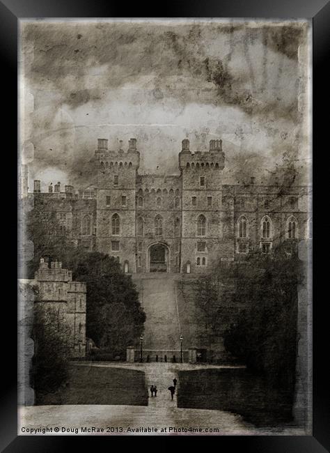 Windsor castle Framed Print by Doug McRae
