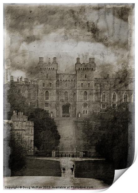 Windsor castle Print by Doug McRae