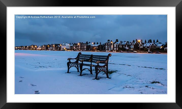 Lytham Dawn Framed Mounted Print by Andrew Rotherham