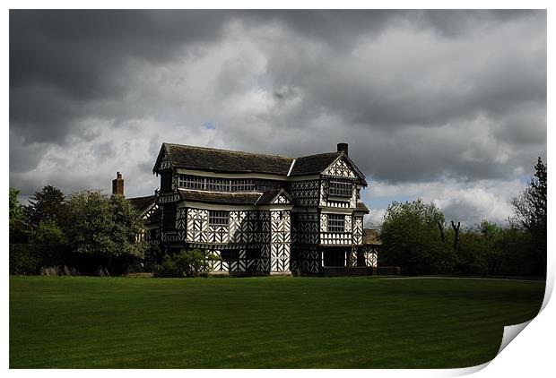 Little Moreton Hall Print by Ian Young