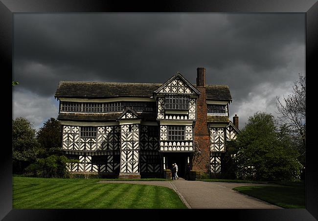 Little Moreton Hall Framed Print by Ian Young