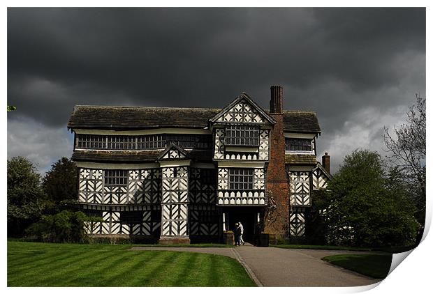 Little Moreton Hall Print by Ian Young