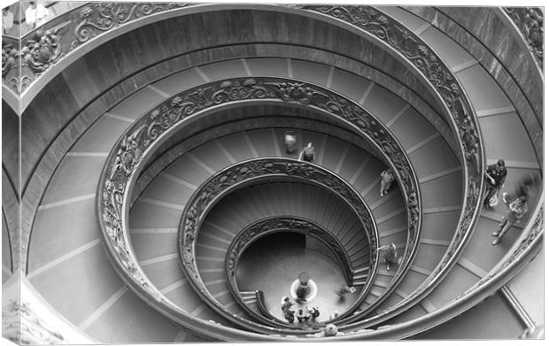 Vatican Spiral Canvas Print by Ian Young