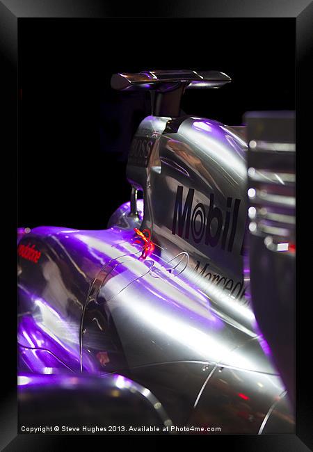 McLaren Formula 1 car Framed Print by Steve Hughes