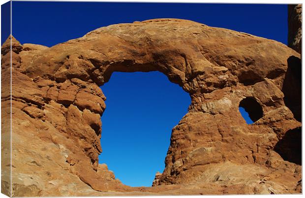 Big arch, Utah Canvas Print by Claudio Del Luongo