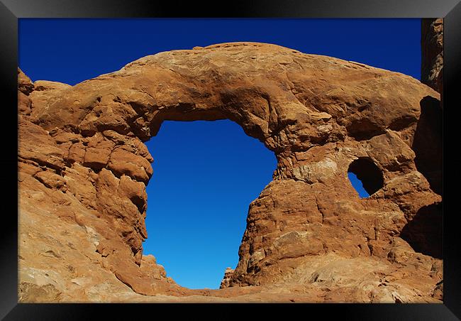Big arch, Utah Framed Print by Claudio Del Luongo