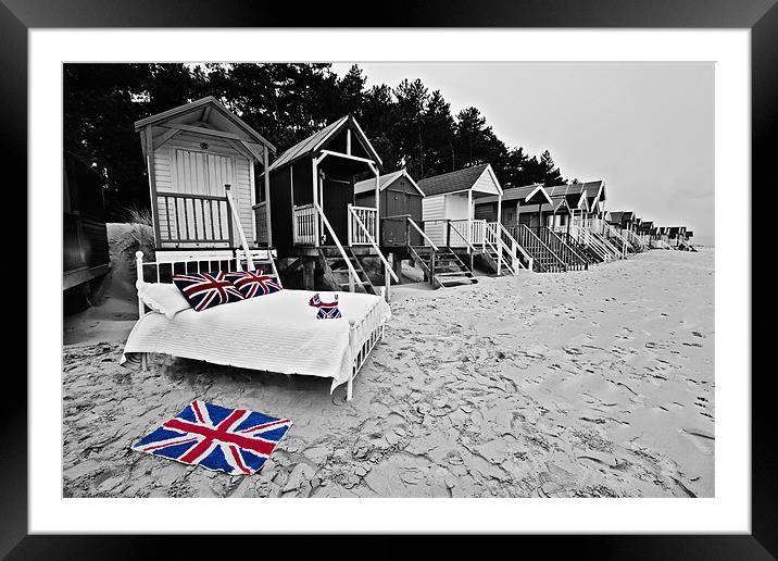 How Very British Framed Mounted Print by Paul Macro
