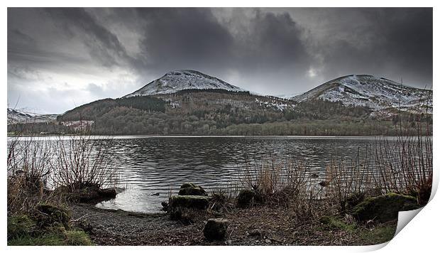 January on Loweswater Print by Cheryl Quine