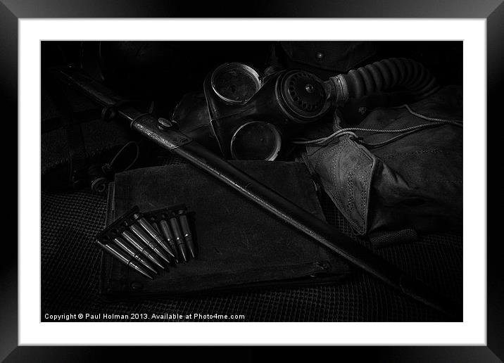 A Tommys Kit Framed Mounted Print by Paul Holman Photography