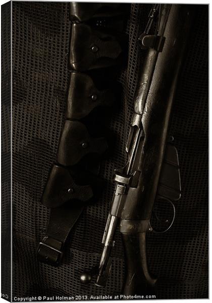 Lee Enfield MKI Canvas Print by Paul Holman Photography