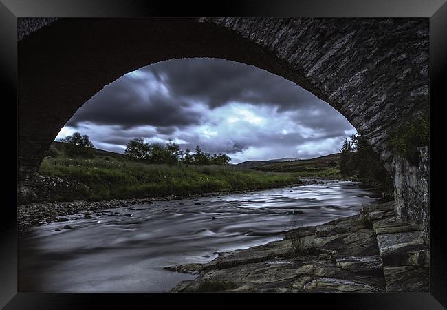 ...like a bridge over troubled waters. Framed Print by Douglas McMann
