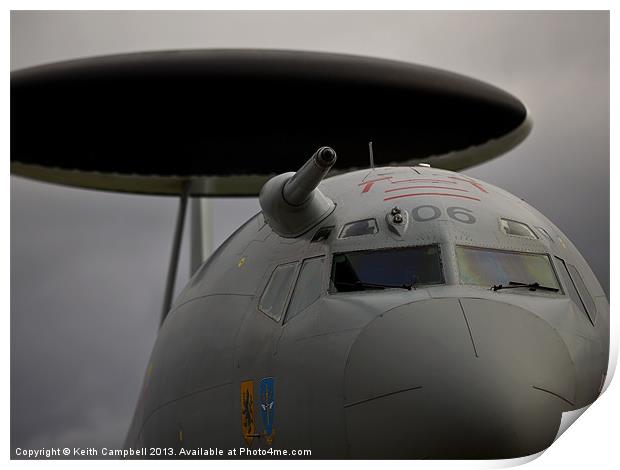 AWACS Print by Keith Campbell