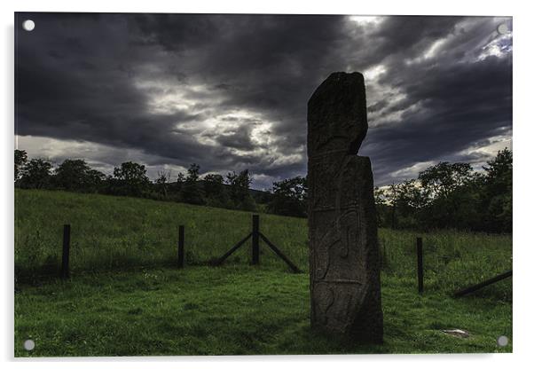 The Maiden Stone Acrylic by Douglas McMann
