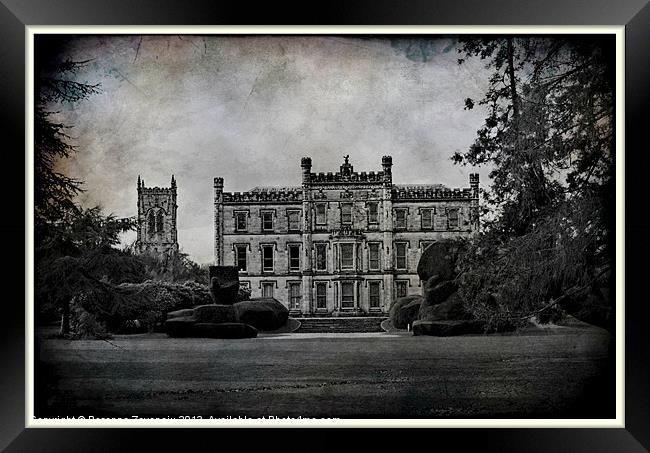 Elvaston Castle Framed Print by Rosanna Zavanaiu