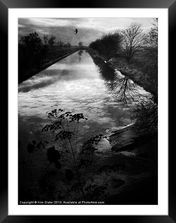 The Drain Framed Mounted Print by Kim Slater