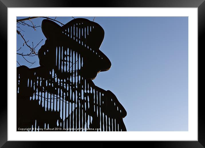 Oscar Wilde memorial gate Framed Mounted Print by Danny Callcut