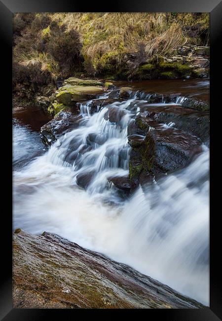 Ashop Falls Framed Print by Jonathan Swetnam