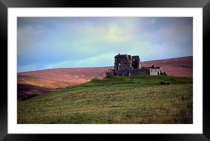 auchindoun castle Framed Mounted Print by dale rys (LP)