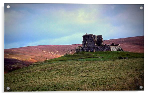 auchindoun castle Acrylic by dale rys (LP)