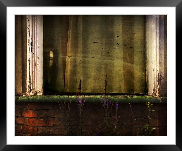 The Haunting Framed Mounted Print by Dawn Cox