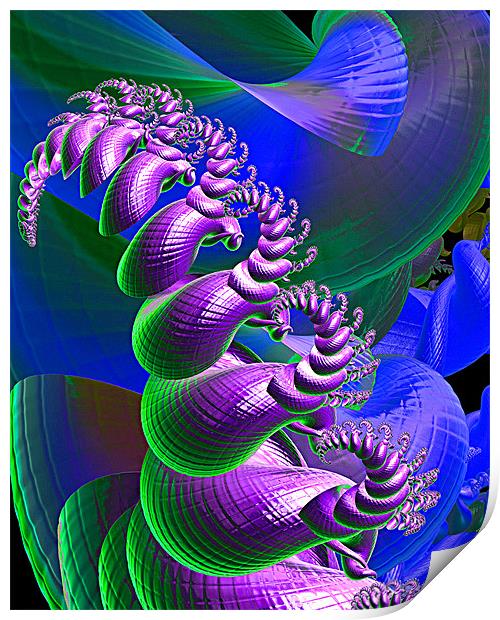 Cockles and Mussels Print by Abstract  Fractal Fantasy