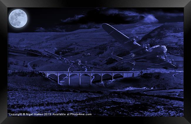 Squadron X Framed Print by Nigel Hatton