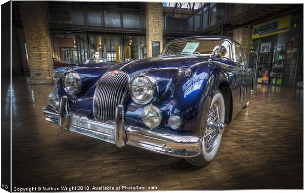 Blue Jag Canvas Print by Nathan Wright