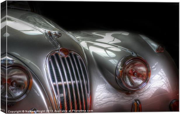 Silver dream machine Canvas Print by Nathan Wright