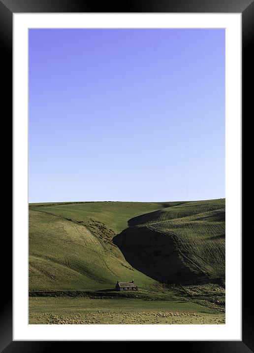 Solitude Framed Mounted Print by Douglas McMann