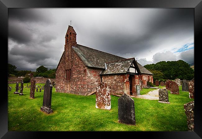 Saint Catherines Church Framed Print by Roger Green