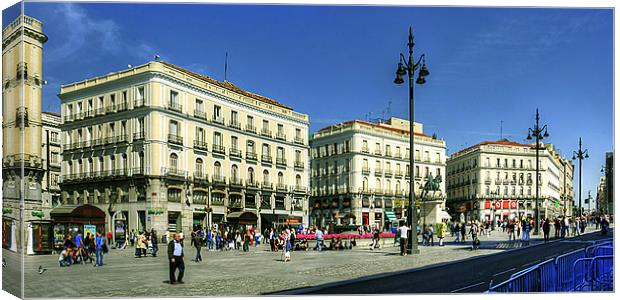 Puerta del Sol Canvas Print by Tom Gomez