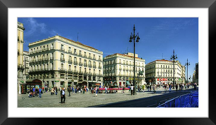 Puerta del Sol Framed Mounted Print by Tom Gomez
