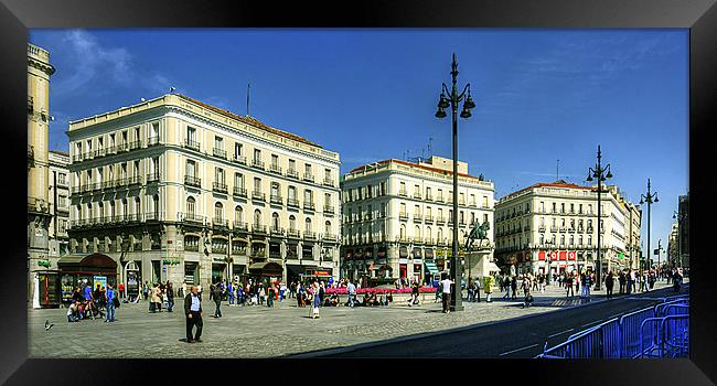 Puerta del Sol Framed Print by Tom Gomez