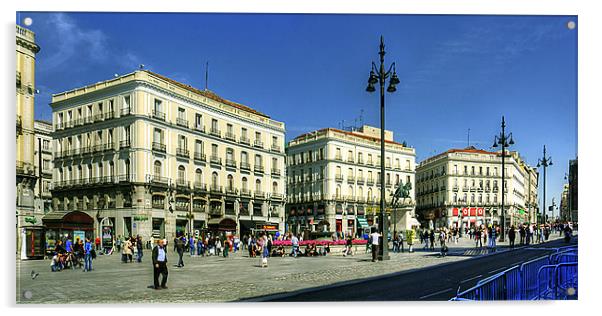 Puerta del Sol Acrylic by Tom Gomez