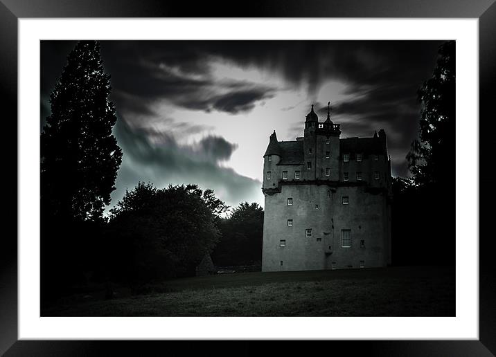 Craigievar Castle Framed Mounted Print by Douglas McMann