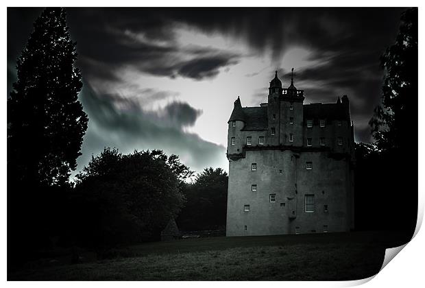 Craigievar Castle Print by Douglas McMann