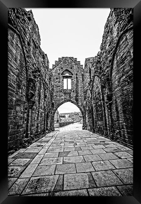 Arbroath Abbey, Scotland, UK Framed Print by Mark Llewellyn