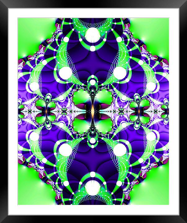 Georgy girl Framed Mounted Print by Abstract  Fractal Fantasy