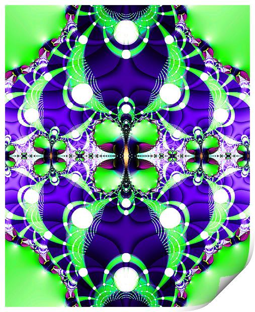 Georgy girl Print by Abstract  Fractal Fantasy