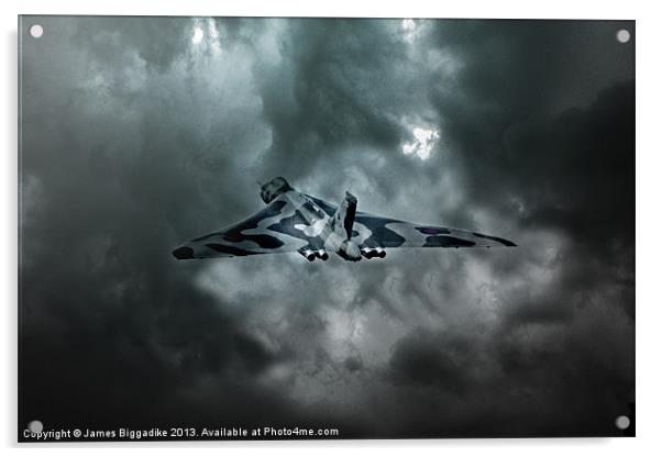 Vulcan Storm Acrylic by J Biggadike