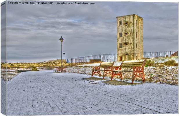 Irvine Promenade Canvas Print by Valerie Paterson