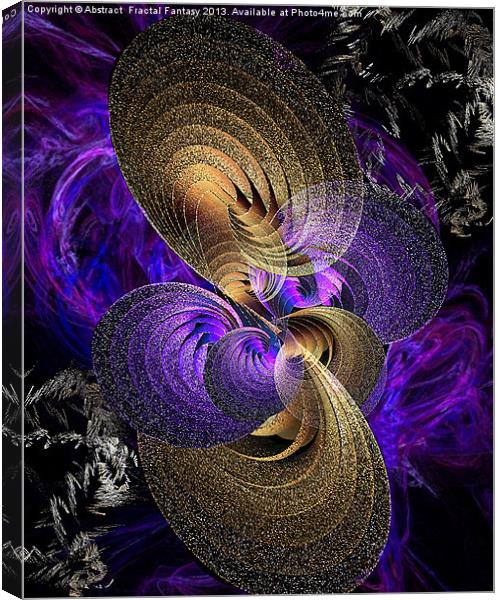Its Not My Time Canvas Print by Abstract  Fractal Fantasy