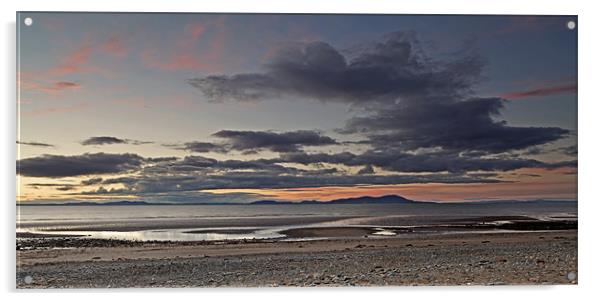 Solway Summer Sunset Acrylic by Cheryl Quine